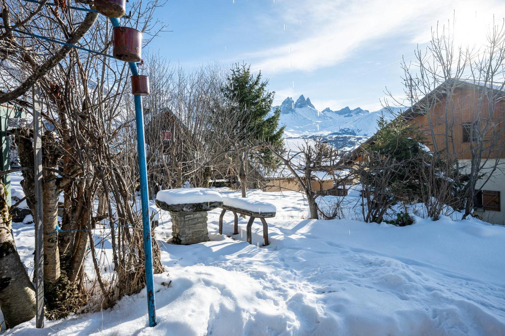 Chalet Les Aiguilles Albiez-Montrond Eksteriør billede